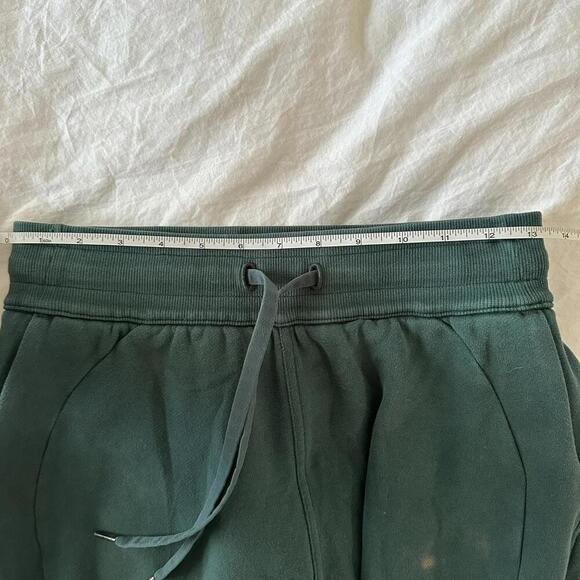 Lululemon Green/Teal Scuba Cropped 23" Jogger Pants - Size 4 - Pre-Owned - Picture 8 of 9